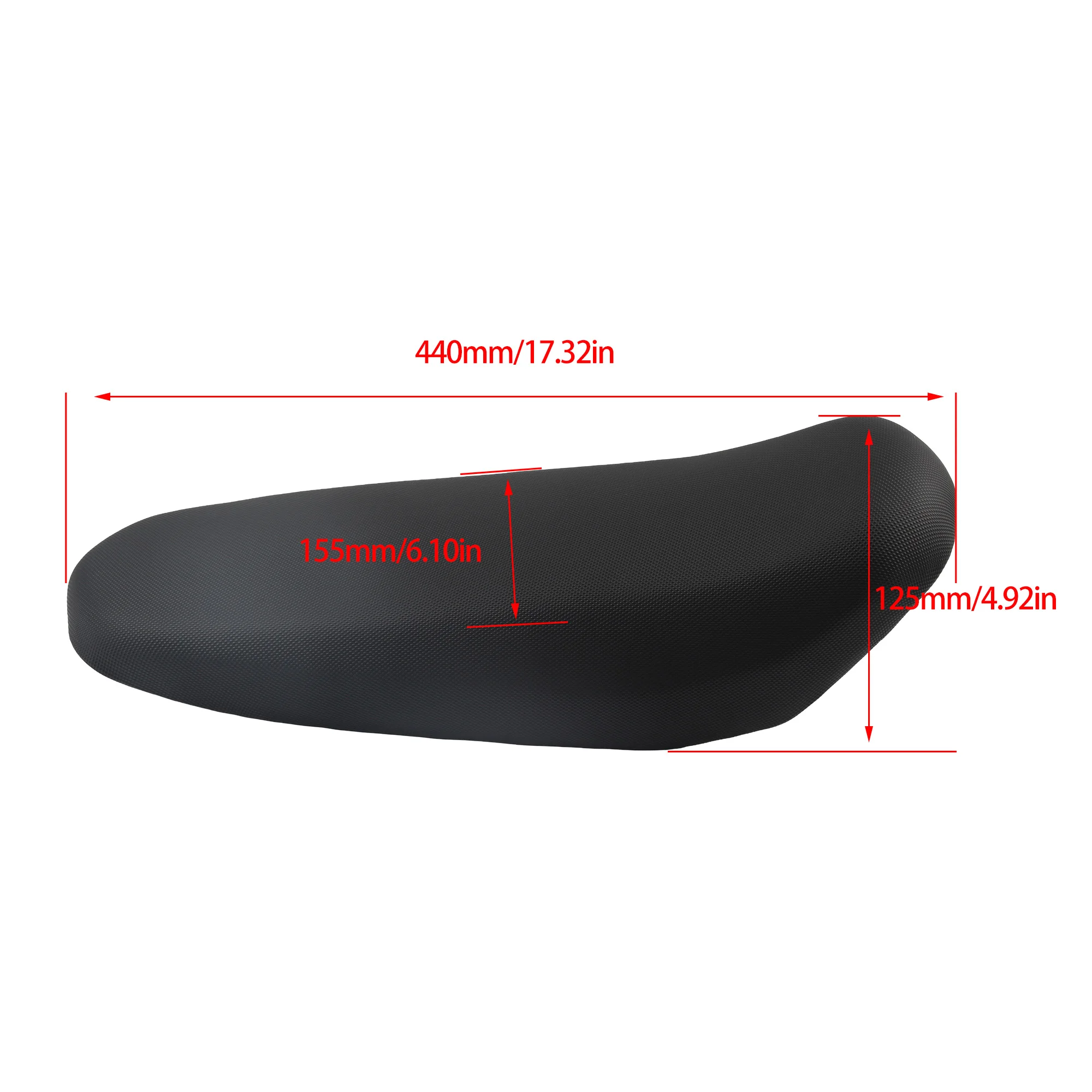 وسادة مقعد موتوكروس كهربائية جلدية مقاوم للماء المقعد الخلفي لـ Sur Ron Sur-Ron Surron Light Bee X S قطع غيار أصلية