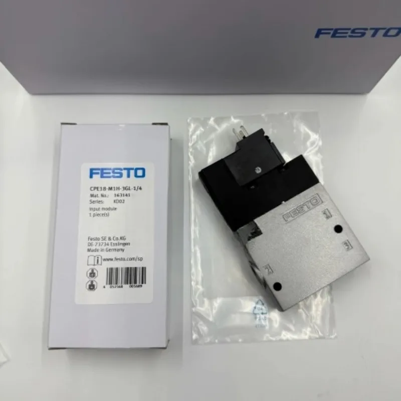 Piezas para válvula solenoide FESTO CPE14/CPE18/CPE24-M1CH/M3H-3GL/5J-1/4-3/8 163146