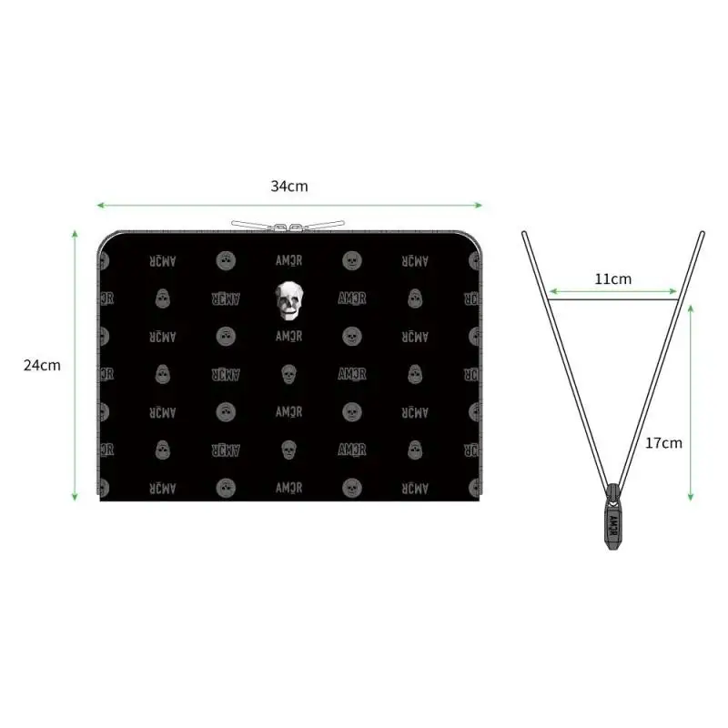 Сумка-конверт для гольфа с принтом, водонепроницаемая и устойчивая к царапинам сумка для гольфа
