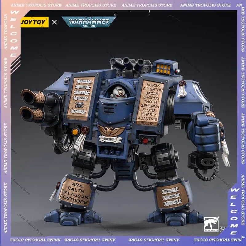 JOYTOY Warhammer 40K Space Marines Custom Toys Ultramarines Venerable Dreadnought 1/18 Model Kits Action Figure Figurine Gifts