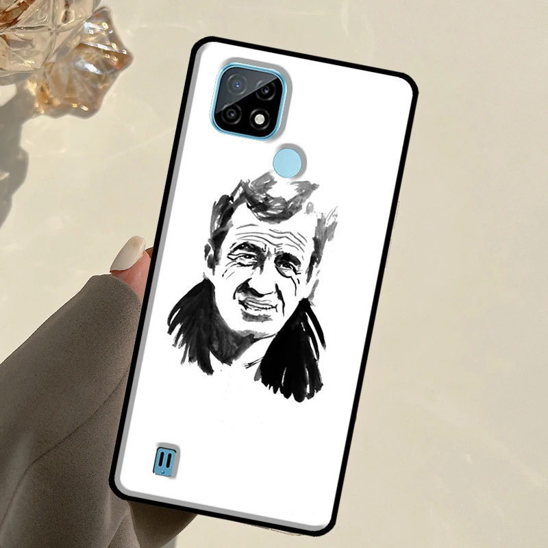 Jean-Paul Belmondo For Realme C55 C35 C33 C31 C30 C21Y GT Neo 5 3 2T 10 Pro Plus Oneplus 11 Nord CE 3 Lite Case