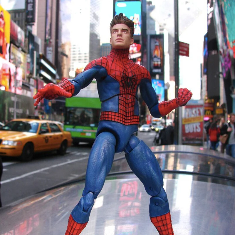 Disney Spider Man No Way Home Action Figure 16cm Peter Parker Spiderman 3 Movable Statue Model Toys Collectible Ornaments Gifts