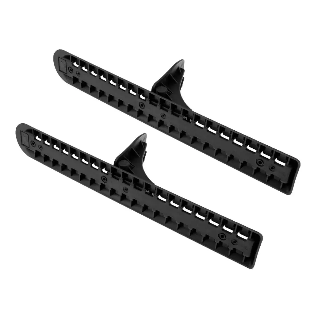 Reposapiés Duradero para Kayak, Pedal de Nylon Negro, Accesorio Universal para Canoa o Yate