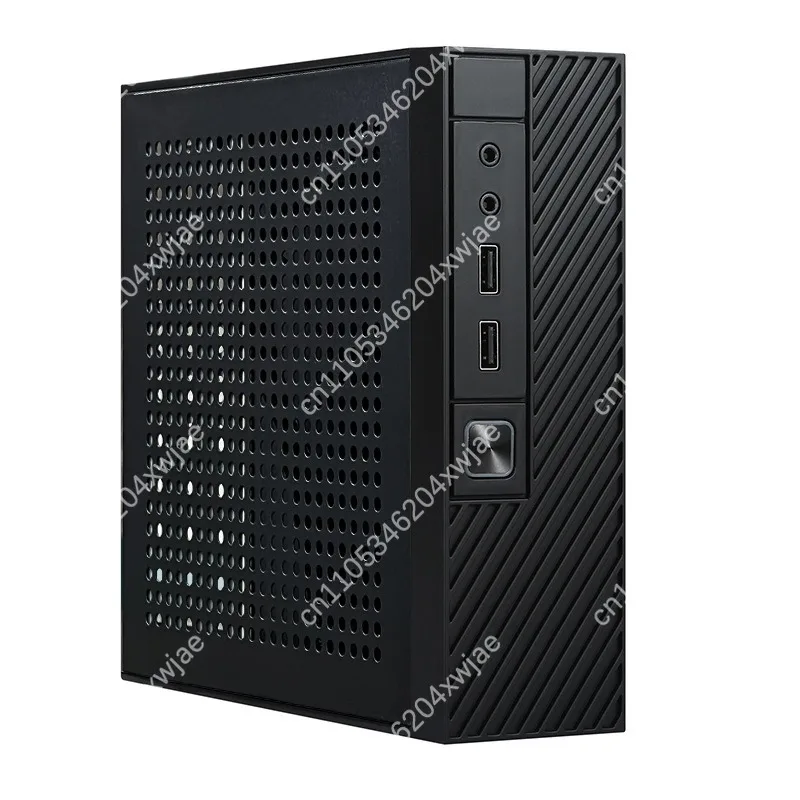 M06 Mini ITX HTPC Chassis, Compact Small Form Factor Desktop Case for Industrial Control and Home Theater PC