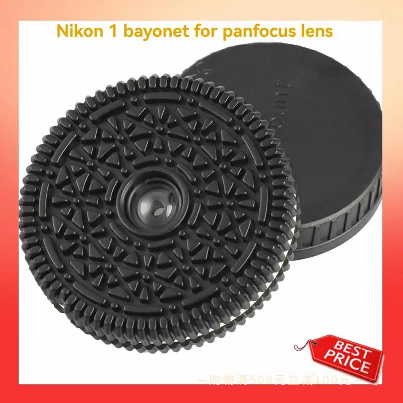 ABNR 32Mm F10 Free Focus Pancake Lens For Nikon 1-Mount J1J2J3J4J5S1S2 Series Cameras