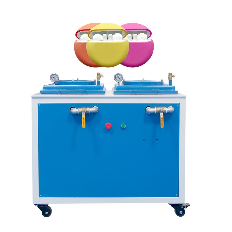 Double-station Vacuum Silica Gel Defoaming Machine  for Small Proportion Silicone  Product