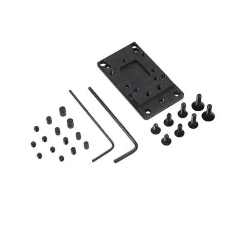 Plaque de montage à point rouge, Base tactique extérieure P1 pour clip de base glock