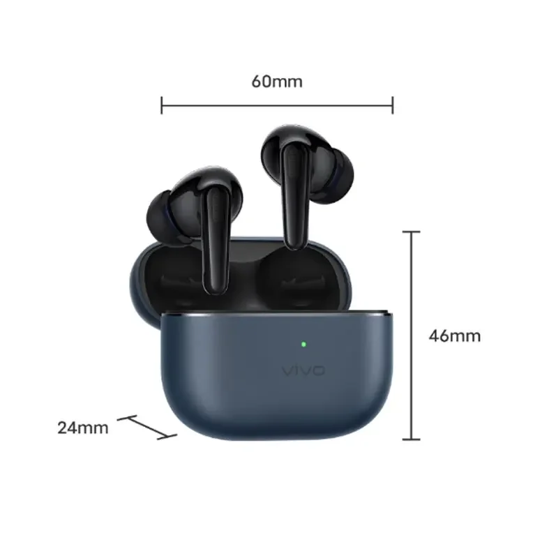 ViVO TWS 4 HiFi 55dB Active Noise Cancelling True Wireless Earphone LDAC TWS Earphone Bluetooth 5.4 AptX Lossless LDAC IP54