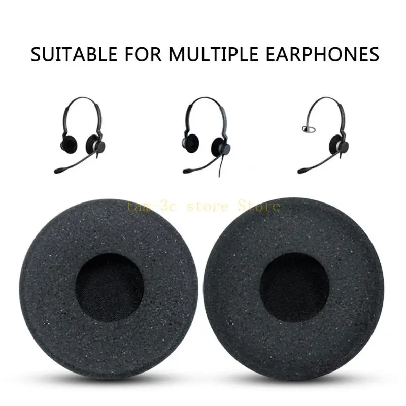 Miękkie i elastyczne nauszniki do słuchawek GN2000 BIZ 2300 nauszniki ciesz się wyraźną jakością dźwięku nauszniki D0UA