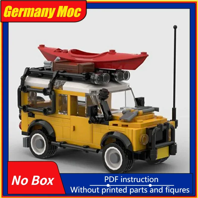 

Technical Moc Bricks Famous Car Model City Mini Defender 110 Modular Building Blocks Gifts Toys For Children DIY Sets Assembling