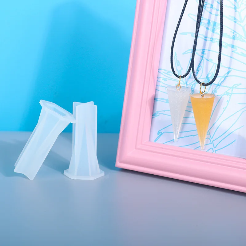 Diy Tropfform Kegel Anhänger Silikonform Spiegel