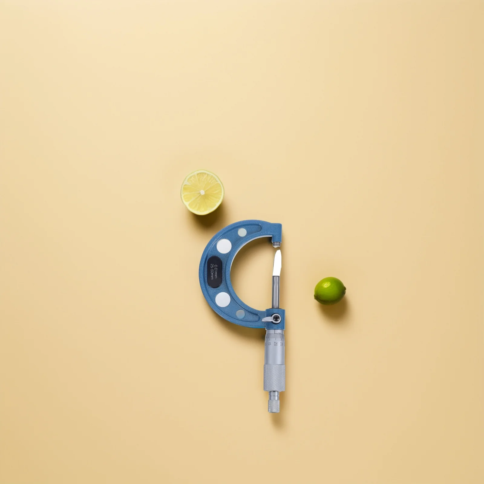 Präzisions-Außenmikrometer aus Edelstahl, 25–50 mm Bereich, hohe Genauigkeit, 0,01 mm Abschlussmesswerkzeug für Profis