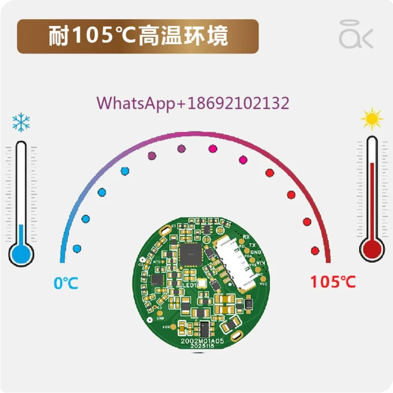 Capacitive Liquid Level Control Detection Module Non Contact Water Level Sensor Anti Dry Burning External Adhesive Strong