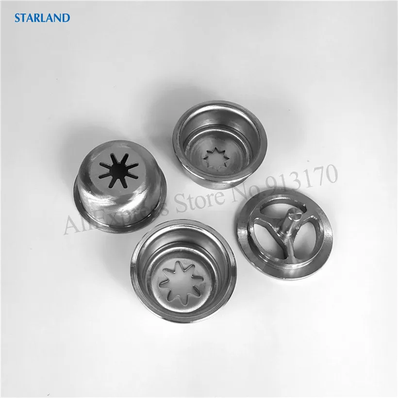 4 In 1 Churros Nozzle Modelling Lids Accessories Caps Spare Part Of Churros Extruder Machines Stainless Steel Fitings 2 Options