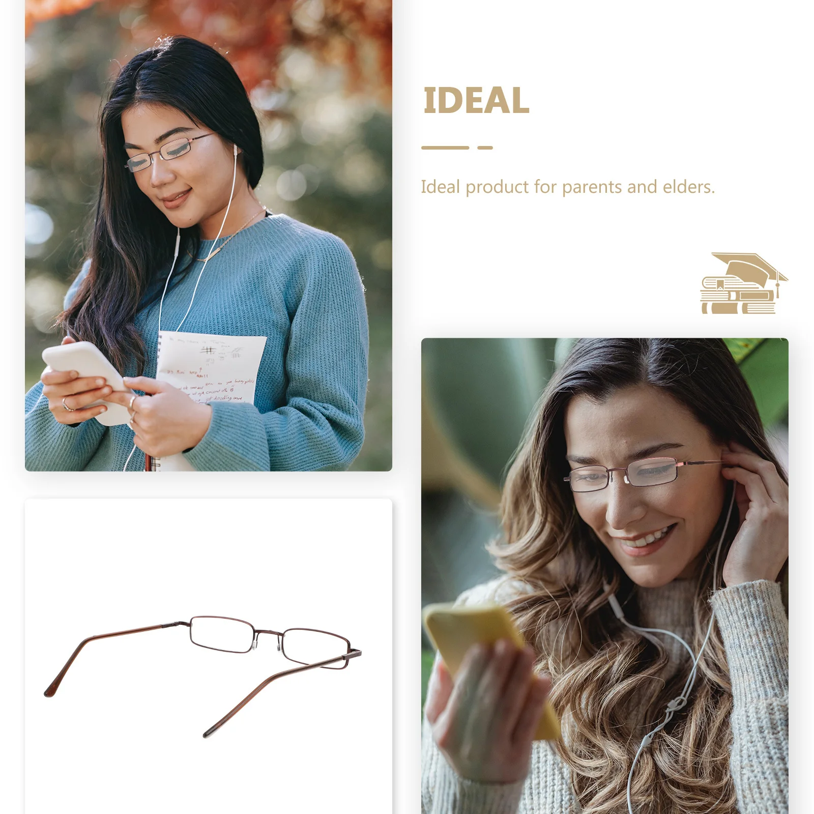 

1Pcs Blue Light Blocking Glasses Portable Ultra-Light Comfortable Eye Protective Glasses Suitable for Men Women Computer Gaming