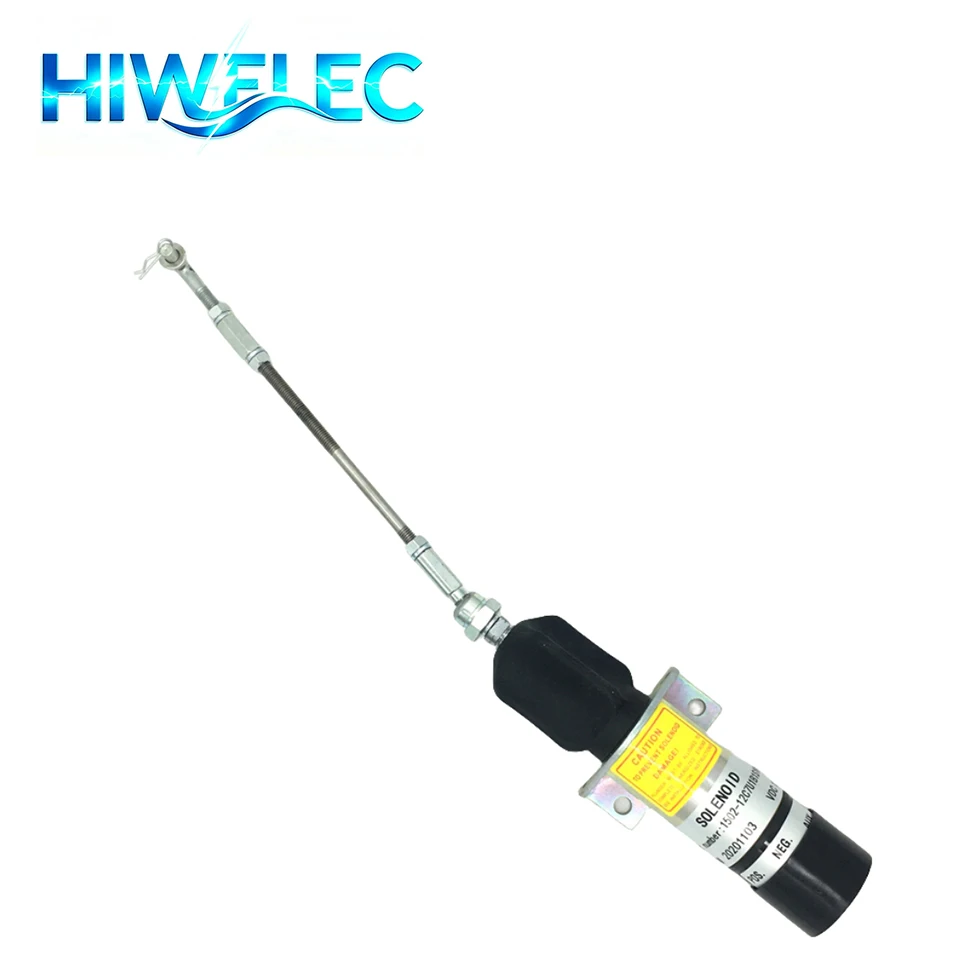 1502-12C7U1B1S1W1Q3 Shut Off Solenoid 12V 24V Engine Stop Solenoid Valve Diesel Engine Parts