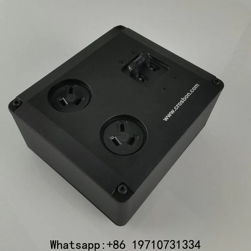 Dual unit American Jialing air switch Japan Panasonic WF1315BK national standard socket