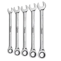 1 Piece Ratchet Combination Metric Wrench Multitool Key Ratchet Spanners Set of Tools Universal Wrench Tool Car Repair Tools