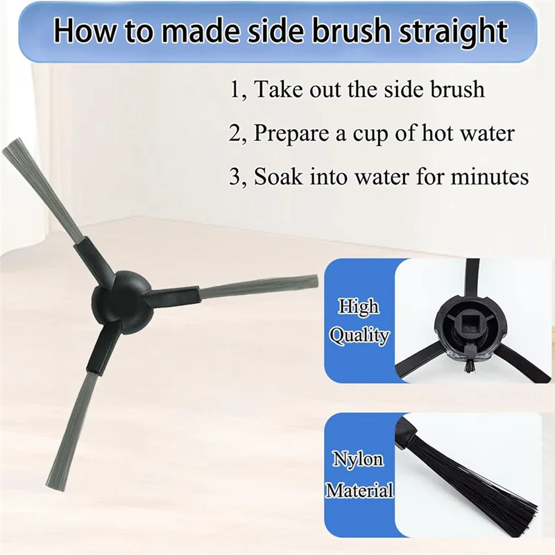 A24P Voor Dreame X30 Ultra X30 Pro Plus Robot Stofzuiger Onderdelen Belangrijkste Zijborstel Hepa Filter Mop Pads Stofzakken