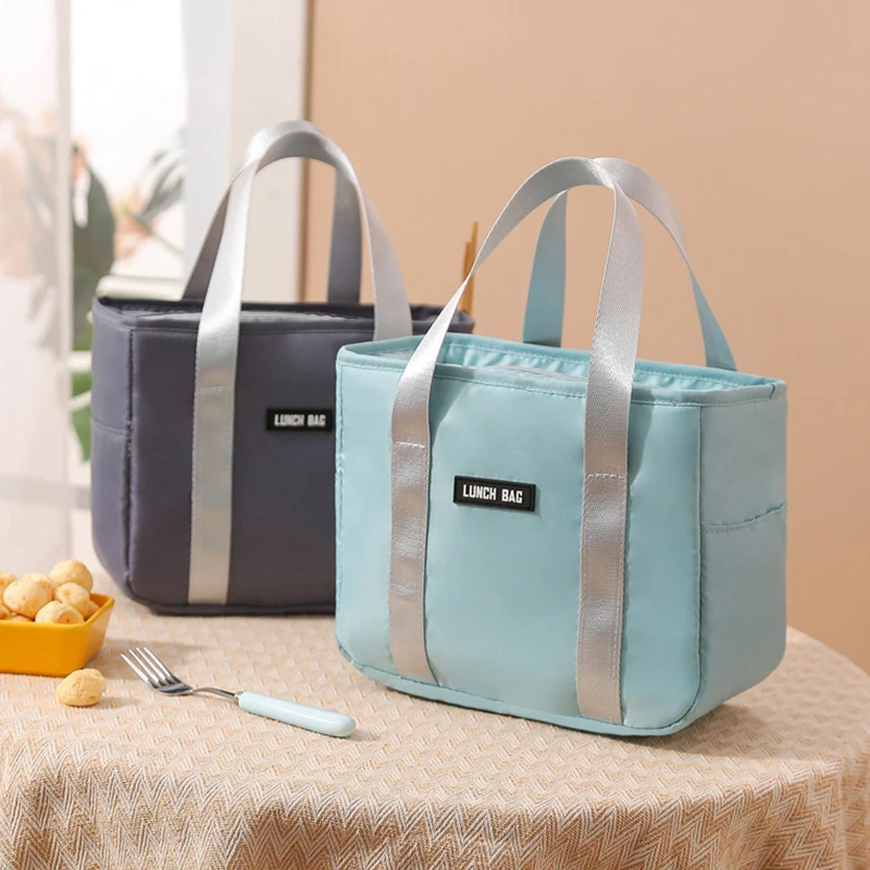 Borsa termica per scatola da pranzo isolata contenitore per la consegna degli alimenti da lavoro di grande capacità per le donne borsa termica da