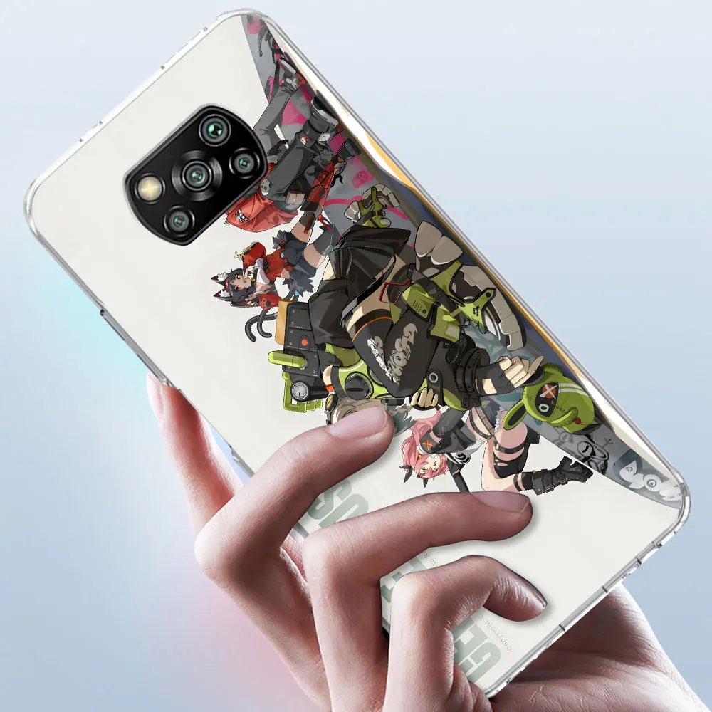 Zenless Zone Zero Game ZZZ Case for Xiaomi Poco X6 X5 F4 M5s X3 NFC F1 F5 M5 M3 M4 GT F3 F2 X4 Pro TPU Transparent Phone Cover