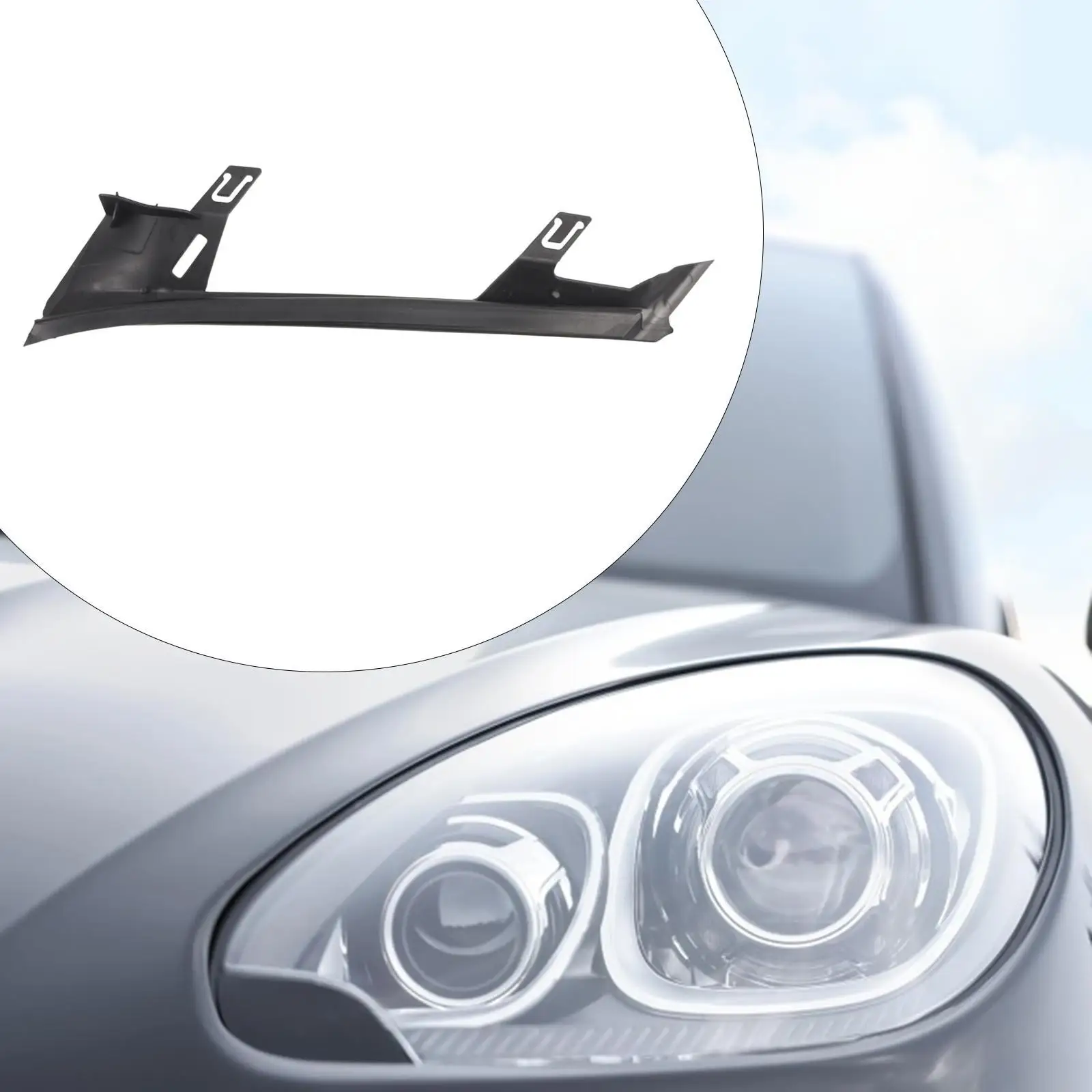 

Car Left Headlight Gasket Directly Replace 63117241143 High Performance Easy Installation for E92 E93 Lci Accessories