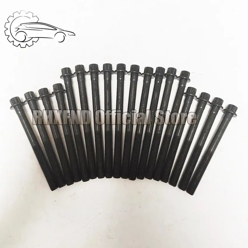 Engine 1C 2C 3C 2C-TE 3C-TE Cylinder Head Bolts Nuts 90910-02097 for Toyota Avensis/Carina/Caldina/Gaia/Ipsum 2.0D 2.2D 2000-