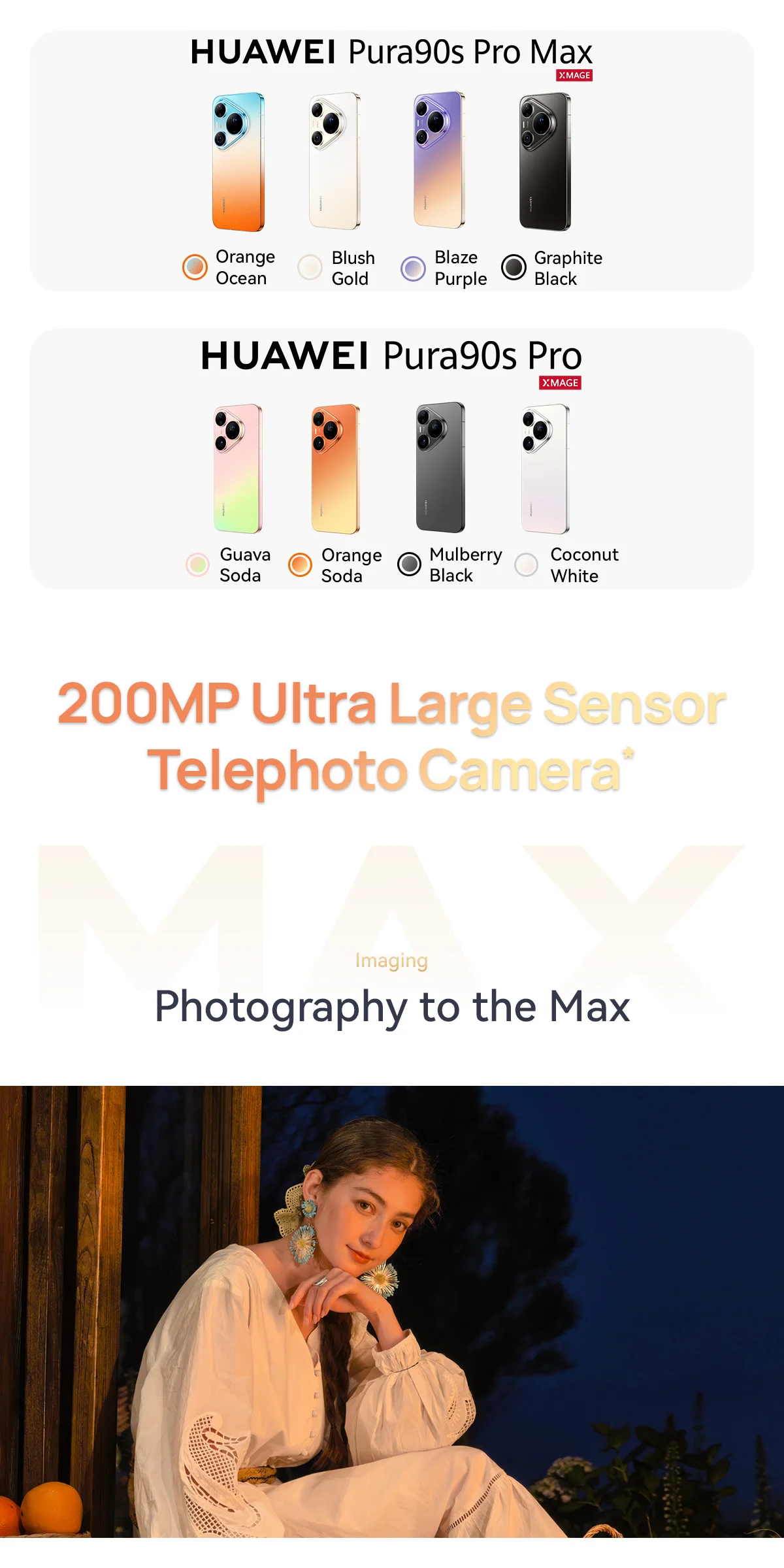 HUAWEI Pura 90s Pro Max HK Version 200MP Ultra Large Sensor Telephoto Camera 6000mAh 6.9inch OLED 120HZ Kirin 9030 Pro EUMI 16