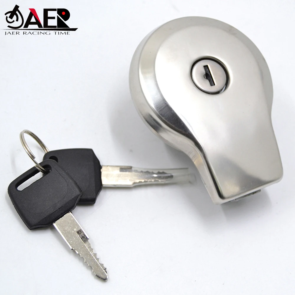 Motorcycle Locking Fuel Gas Tank Cap Cover for Yamaha XV125 XV250 Virago 125 250 XVS125 XVS250 XV400 XV535 XV700L XV750