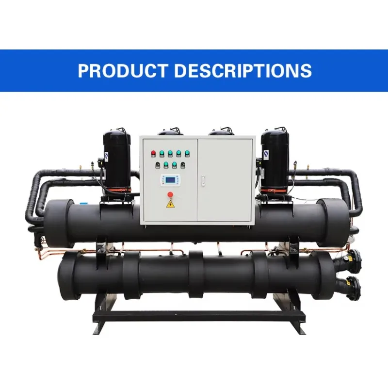 Sea Water Source Heat Pump for Sewage Residual Heat Recovery Aquaculture Constant Temperature Water Source Chilling Equipment