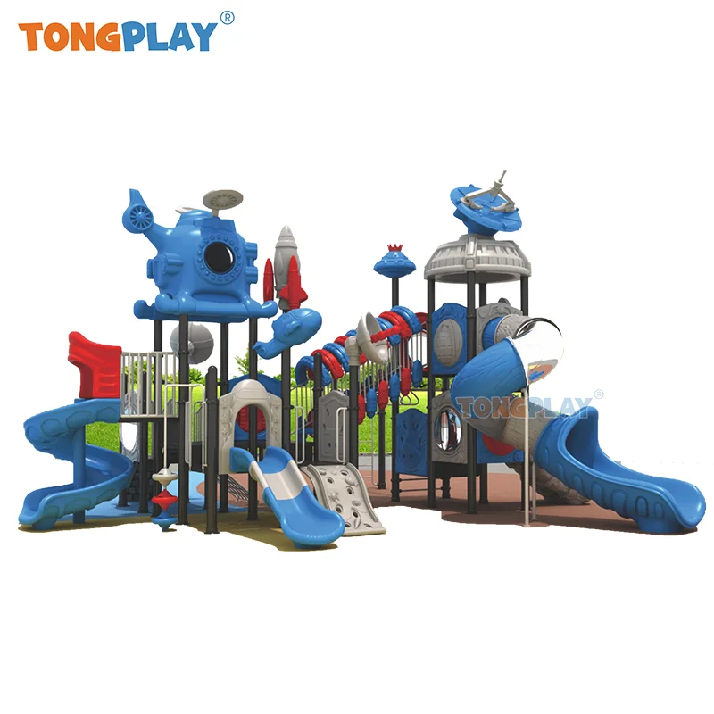 Combinado Playground ao ar livre para crianças, Slide segurança, parque de diversões, Kindergarten uso, alta qualidade