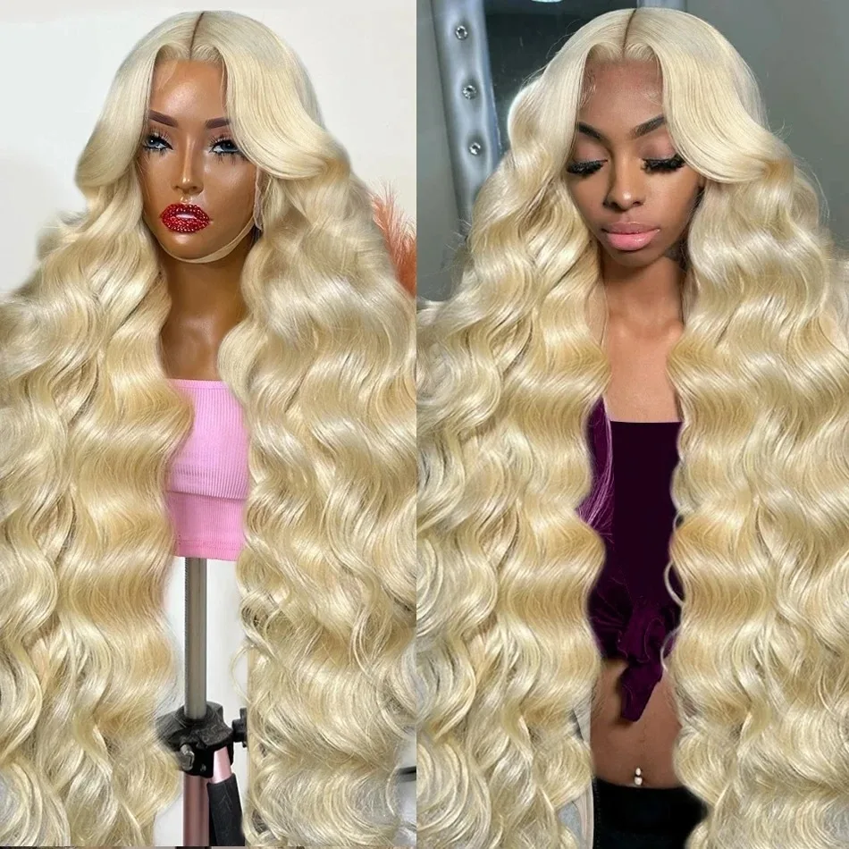 

180% 613 HD Lace Frontal Wig 13x6 Honey Blonde Body Wave Lace Front Wigs Brazilian 30 Inch 13x4 Transparent Color Human Hair Wig