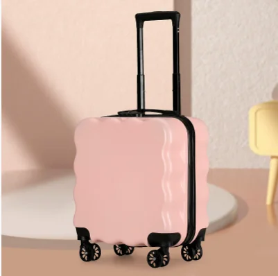 حقيبة أمتعة جديدة بمقبض صامت، حقيبة محمولة كرتونية صغيرة ذات مظهر عالٍ، حقيبة حمل مشهورة على الإنترنت #3