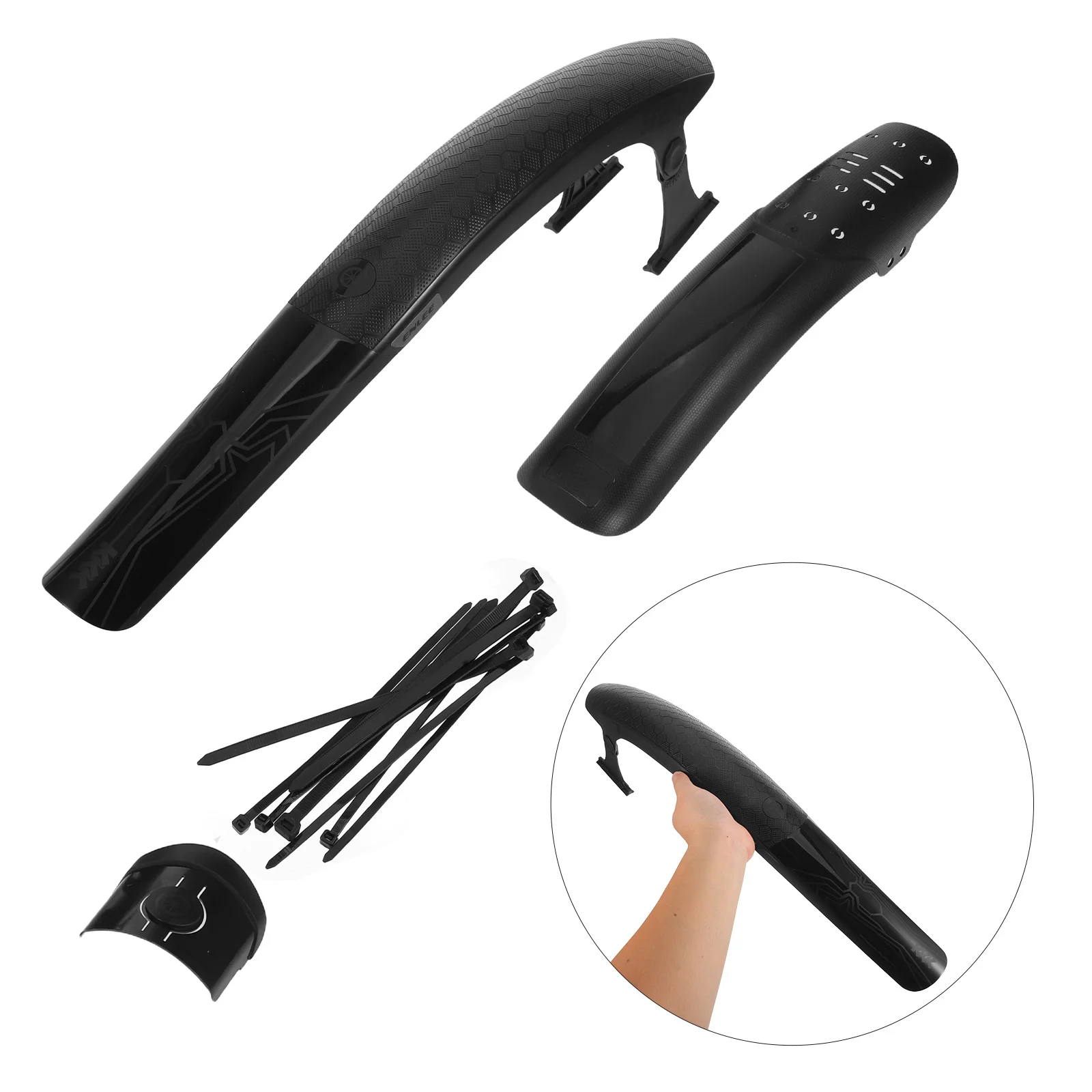 

Mountain Bike Fenders Ebike Gravel Guard Long Mudguard Protector for Bikes Water Protection Bicycle Splash