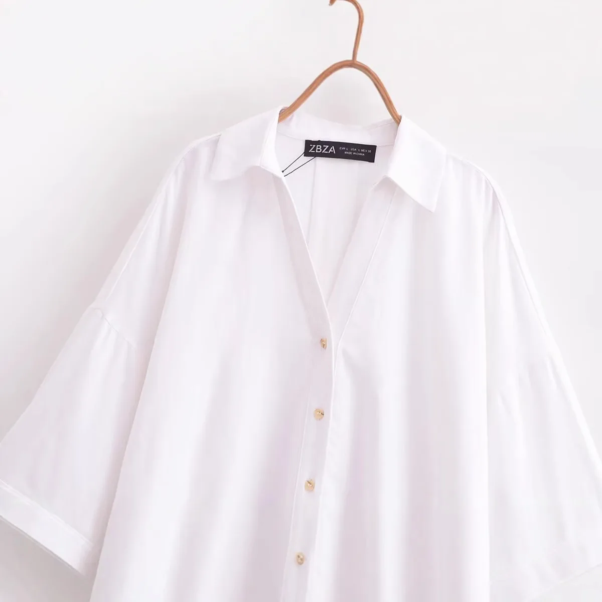2025 camisa feminina verão colheita camisas e blusas de grandes dimensões branco azul rosa marrom camisa listrada elegante blusas de manga longa