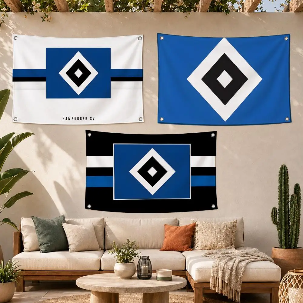 Hamburg Football Club Logo Flags Decoration Outdoor Picnic Party Art Hanging Home Camping Party Banner Best Sellers