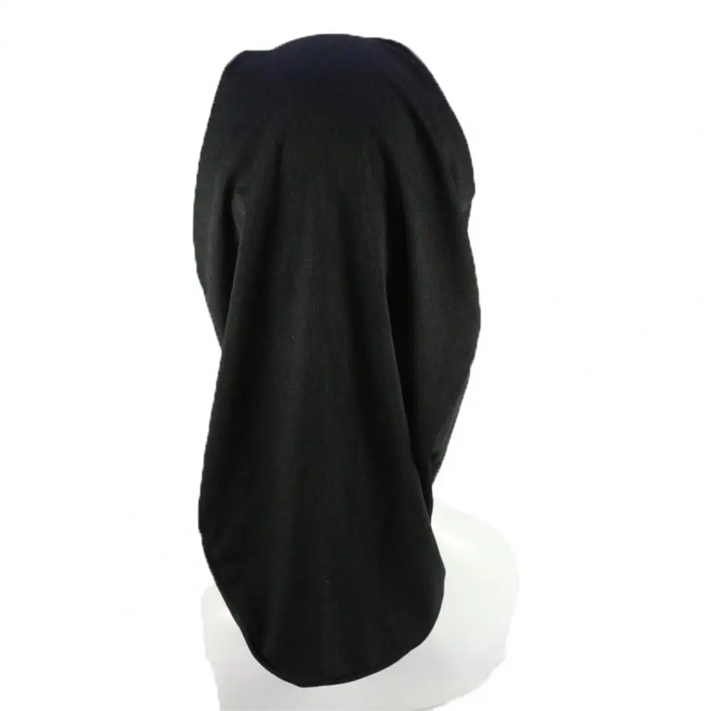 Dreadlock Hat Set 2/5 Pcs Dreadlock Hats Set Elastic Lightweight Long Tail Head Wraps Unisex Spandex Hair for Sleeping