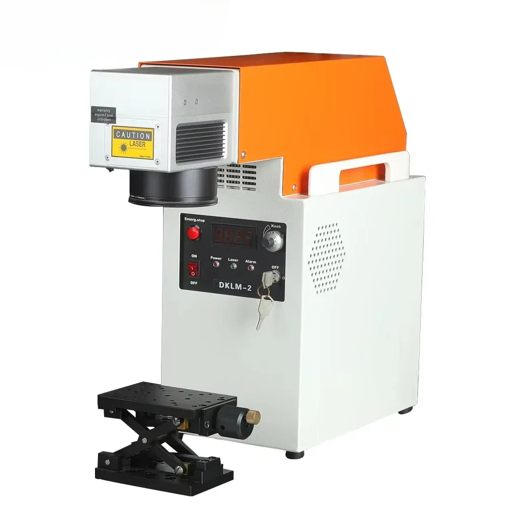 Hot Sale 2W IPG/MAX Laser Engraver Mini Type Fiber Laser Marking Machine for Metal