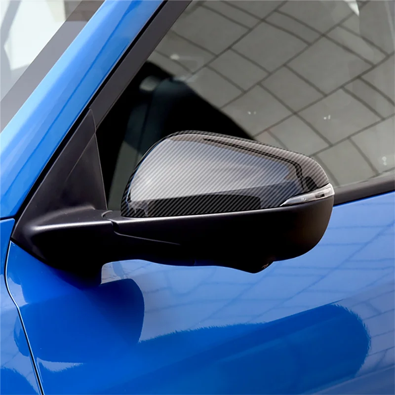 

A82E-For Seeker Trax 2023 2024 Door Side Rearview Mirror Trim Cover Accessories Spare Parts ABS Carbon Fiber