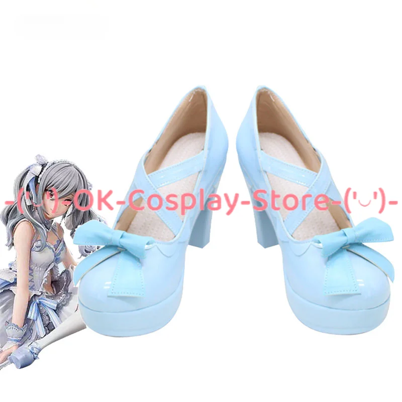 

Kanzaki Ranko Cosplay Shoes PU Leather Shoes Halloween Carnival Boots Cosplay Prop Custom Made