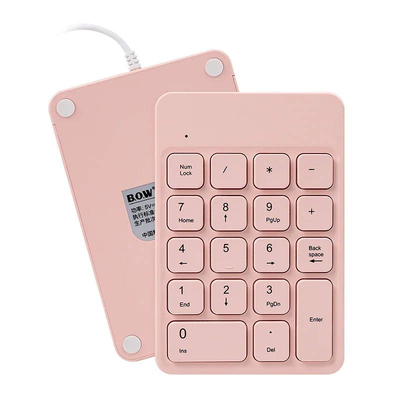 Small-size 2.4GHz Wireless Numeric Keypad Numpad 18 Keys Digital Keyboard for Accounting Teller Tablets Computer Laptop Notebook