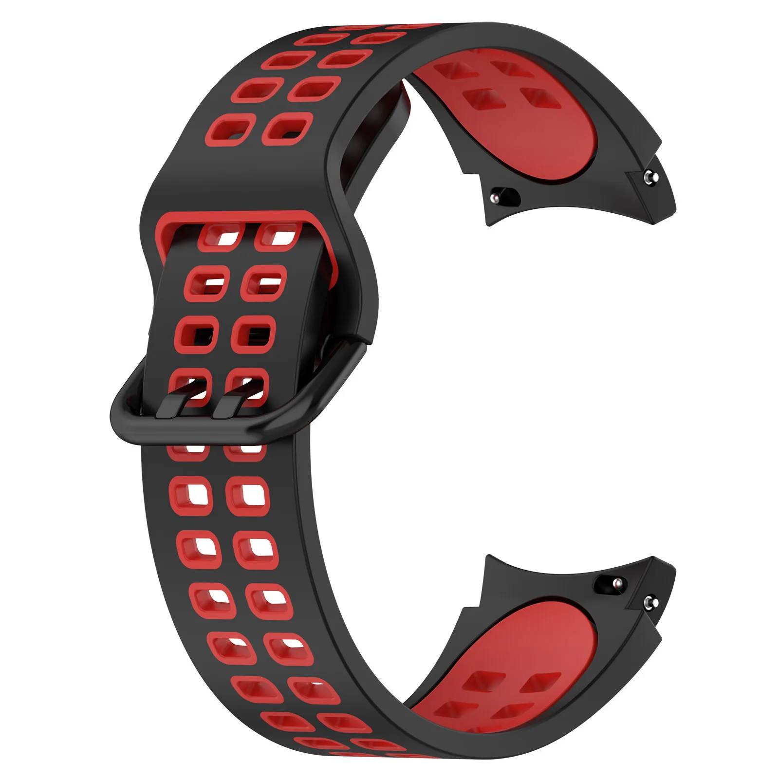 Correa de silicona para Samsung Galaxy Watch 6/5/4, 44mm, 40mm, Classic 47mm, 43mm, 46mm, 42mm, pulsera sin hueco, Galaxy Watch 5 Pro, 45mm