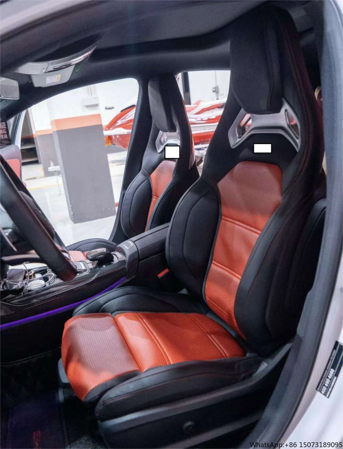 Carbon Fiber Racing Bucket Seats for   A45 A45s CLA45s GLA45s M139 W177 W117