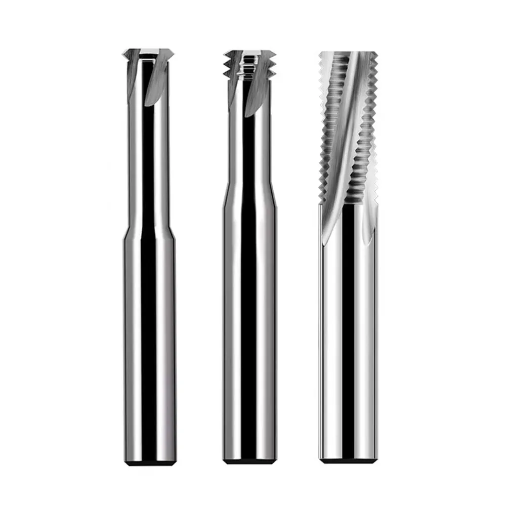 

1 шт. ЧПУ HRC, твердосплавная резьба 60 градусов, фреза M1 M1.2 M1.4 M1.6 M2 M2.5 M3-M24, твердосплавная резьба, фреза