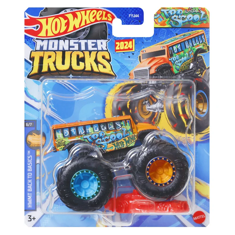 

24-FYJ44-HTM41 HOT WHEELS MONSTE TRUCKS 1:64 Too S'Cool Collection die cast alloy car model decoration gift