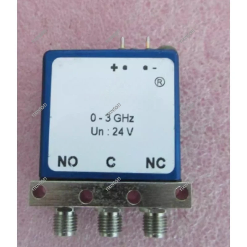 Used Second-hand RF Microwave Coaxial Switch - For Radiall R570315000, 3GHz 300W 24V Single Pole Double Throw (SPDT) Accessory