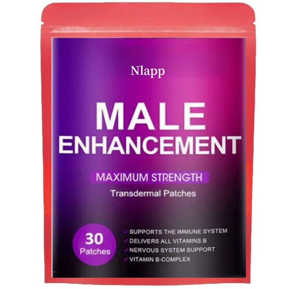 Male Enhancement Transdermal Patches,Enlarger, Bigger,Longer,Growth,Thicker,30 Patches One Month Supply