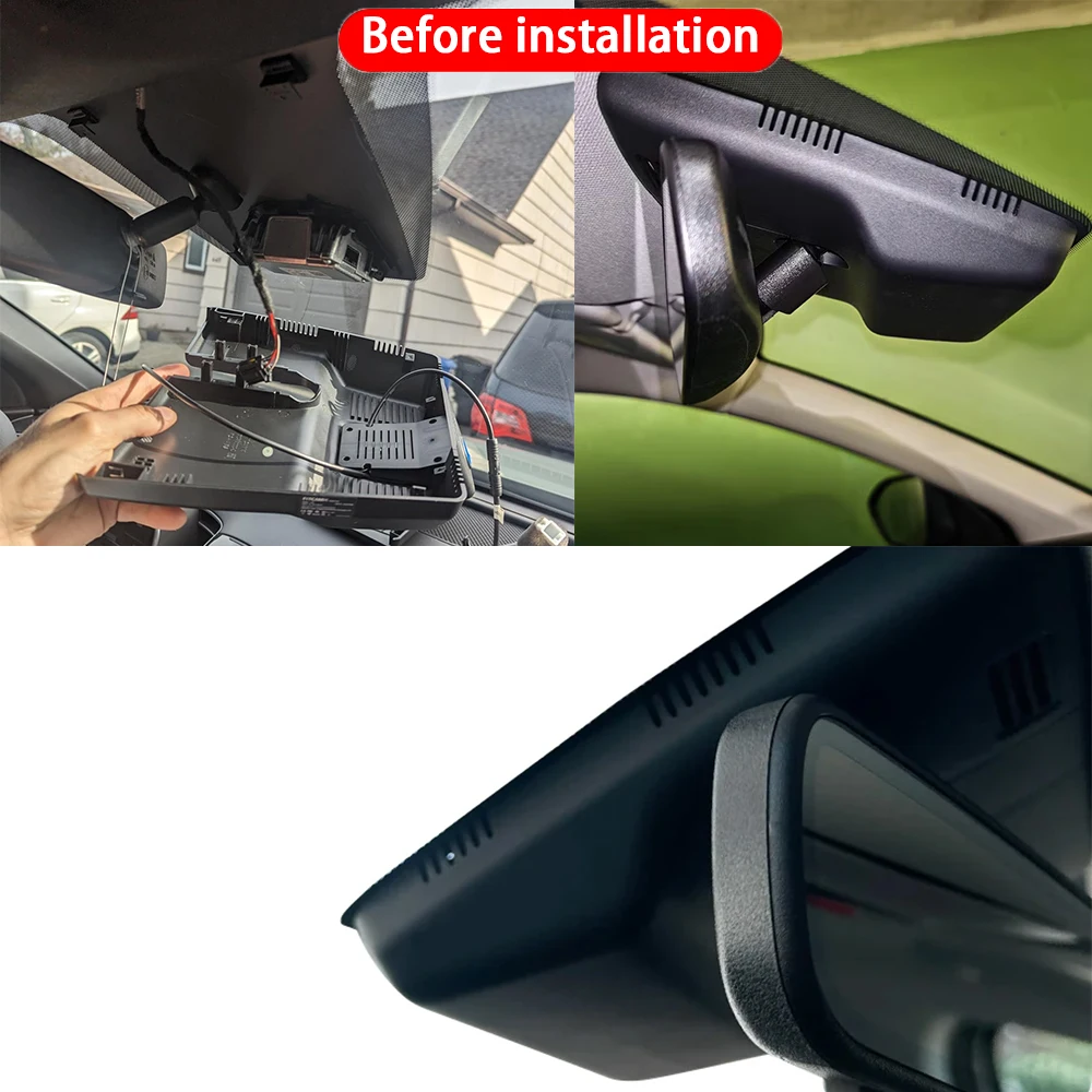for Hyundai Tucson NX4 2020~2025 4K 2160P Dash Cam Front Rear Car Camera DVR Wifi Plug & Play Video Recorder Loop Recording