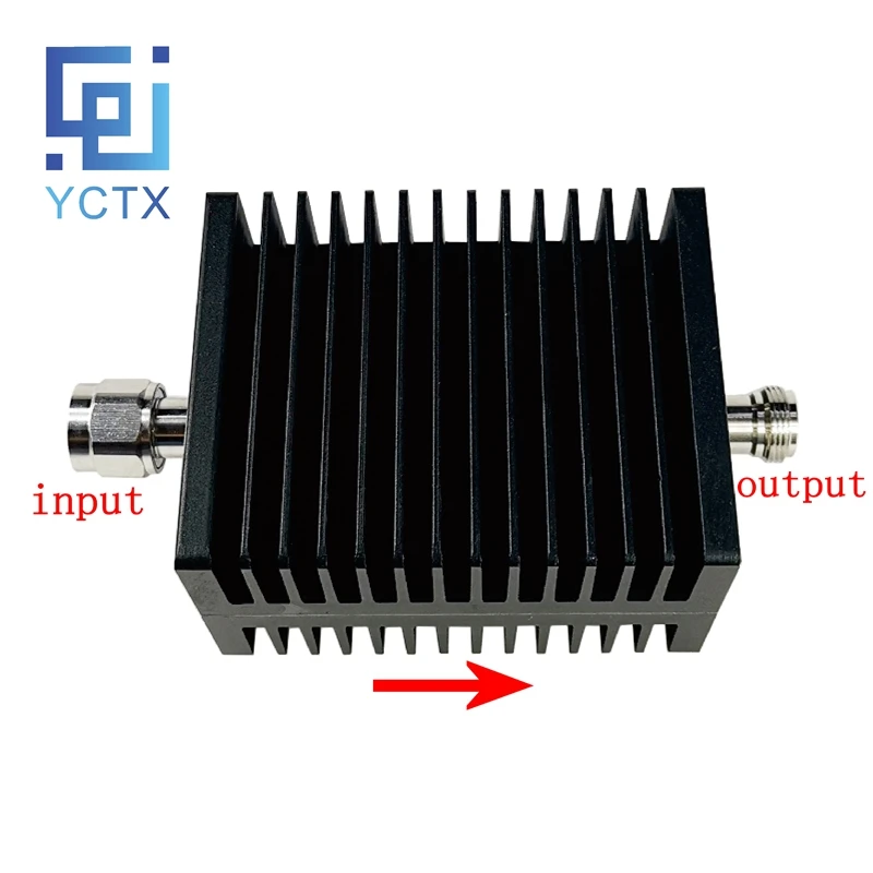 100W N Type Attenuator DC-3Ghz/4Ghz 1db~60db N Male Plug to Female Jack RF coaxial Attenuator 50ohm RF Accessory High Power