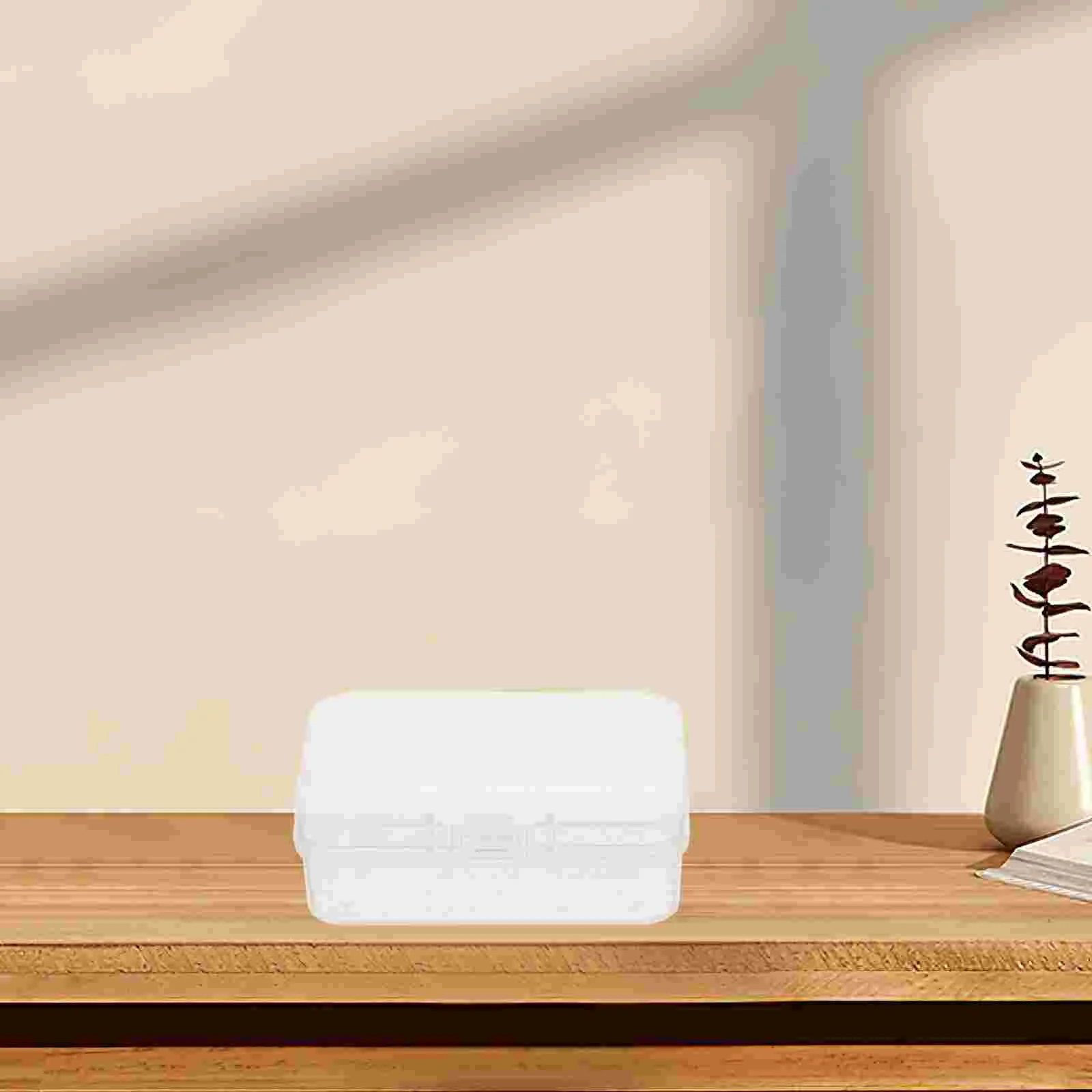 10 Pcs Highly Transparent Box Storage Boxes For Pin Mini Small Containers With Lids Beads Organizer Packing Cases Clear Plastic